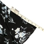 Torrid Harper Studio Blouse 5X Black Floral Crepe De Chine Flutter Career Casual Photo 7