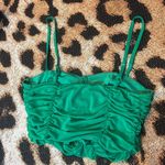 Princess Polly  green ruched bustier corset top Photo 15