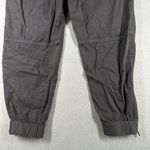 Levi's  Pants Womens L‎ Black Jogger Drawstring Elastic Waist Zipper Cuffs Casual Photo 11