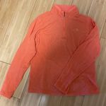 The North Face  sweatshirt polartec thermal pro heather peach women small Photo 0
