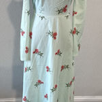 Floral Square Neck Maxi Dress Photo 0