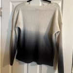 Top Shop Oversized Ombré long sleeve Knit V Neck Sweater Photo 5