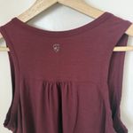 Kuhl  Modal Maroon Racerback Pleated Back Stretch Hiking Gorp Tank Top S Photo 4