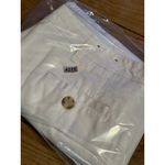 Le Tigre women's cropped chino pants size 12 tiger logo Preppy Classic Modern‎ White Photo 13