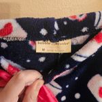 Bobbie Brooks Medium Fuzzy Blue and Pink Coffee Pajama Pants Photo 2