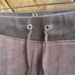 NY&Co gray Velour Tracksuit with zip up Hoodie pull on flare pants Y2K small Photo 6