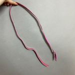 Vintage 70s Dress Pink Belted Women Long Sleeves High Neck Tiny Paisley Print Size 10 Photo 10