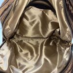 Tod's Tod’s Luna Large Handbag in Nylon‎ and Leather Bronze with Green bottom Photo 8