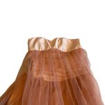 Selfie Leslie Strapless Tulle Dress Gown Full Layered Satin Size XL Women's NWT Photo 1