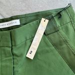 Susana Monaco  green gorgeous pants with silk detail - size 2 - bootcut Photo 3