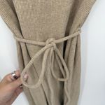 A New Day Tan Long Sleeve Mock Neck Sweater Dress Size XS Cotton Blend Photo 4