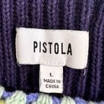 Pistola VIVIENNE CROCHET SWEATER TANK IN NAVY RAINBOW Photo 4
