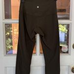 Lululemon Athletic Train Mid Rise Olive Green Athletic Legging Pant Women Size 6 Photo 2