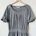 See By Chloe Heather Gray Cotton Modal Blend Mini Dress Photo 2
