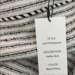 Veronica Beard $395 NWT  mellie striped tweed mellie skirt Photo 6