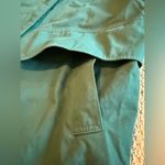 London Fog NWT Vintage Coat Jacket Size 14 Petite Dark Teal Leather Collar Barn Photo 4
