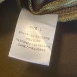 Women's Sage Green Knit Bodycon Dress Size L Long Sleeve V Photo 8