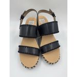 Dolce Vita Black Esmaya Espadrille Platform Wedge Sandals NEW Size 10 Photo 2