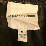 Skylar + Madison  Black Dress with Floral Accents Photo 2