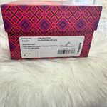 Tory Burch NIB  Tiny Miller Leather Medallion Sandals In Cloud Blue $248 MSRP Photo 3