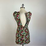Nanette Lepore Lollipop Black Floral Dress Photo 5