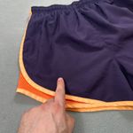 Nike  Dri-FIT Running Shorts Womens S Purple Orange Drawstring Athletic Gym Sport Photo 6