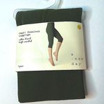 A New Day Seamless Capri Leggings High Waist Olive Green Size S/M NEW! Photo 0