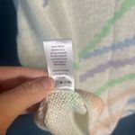 NWT Fate Multicolor Pastel Sweater | Size Medium Blue Photo 5