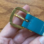 Pierre Cardin Aqua  Leather Belt 33 inches Photo 5