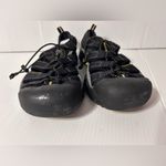 Keen Black Sandals with Yellow Accents trail hiking women fits size 9-9.5 Photo 3