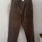 5a7 Cinq a sept tous les jours Green Elastic Waist Casual Pants XS Photo 0