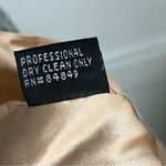 Carmen Marc Valvo  • Cream and Slate Blue Embellished Scoop Neck Midi Dress Photo 4