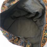 Vintage Peacock Tote Bag Black Photo 5