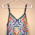 Jealous Tomato  Women’s Multi-Colored Patterned Handkerchief Tank Top Photo 4