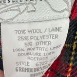 Leslie Fay Haberdashery wool blend plaid knee length pencil skirt academia preppy vintage Photo 4