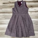 Gal Meets Glam Rita Plaid Sleeveless Fit and Flare Dress RARE Women’s 20 Photo 1