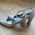Silver Sparkle Shoes Size 9 Photo 3