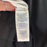 CHAPS  Sheath Dress L Black White Embroidered Lace Sleeveless Elegant Ruched Slim Photo 5