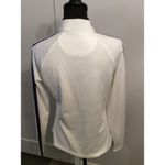 Greg Norman White quarter zip top shirt Medium M Long Sleeve Photo 2