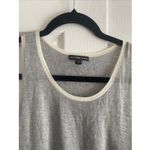 James Perse  4 Womens Large Gray Organic Cotton Cashmere Blend Clean Girl Top Photo 1