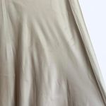 Magaschoni Women's Champagne Satin Midi Slip Skirt sz Large Elegant Classy Chic Photo 1