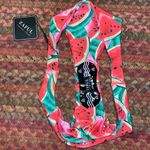 Zaful NWT  WATERMELON HIGH CUT BIKINI BOTTOM Photo 2
