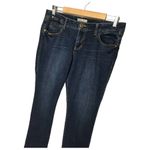 CAbi Dark Rinse Blue Moon Indie Style 514 Straight Leg Denim Jeans 10 Photo 3