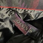 Steve Madden Black and Purple Poncho Jacket Photo 6