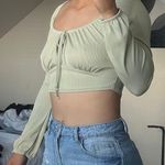 Boohoo Green Long Sleeve Photo 2