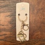 Gold Dolphin Rhinestone Bag Charm & Keychain | Trendy Y2K Accessory NEW Photo 3