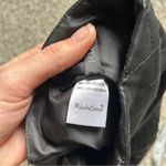 🦋 Richcoco Faux Leather Black Mini Skirt Holiday Party Formal Small 💖 Photo 1