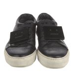 Acne Studios Adriana Leather Low Top Sneakers In Calfskin Logo Face Streetwear 7 Photo 5