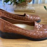 Trotters 7N Leather Business Dress Woven Slip Photo 1