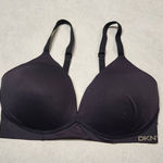 DKNY  Bra Large M Style DK7664 Padded Adjustable Straps Black NWOT Photo 0